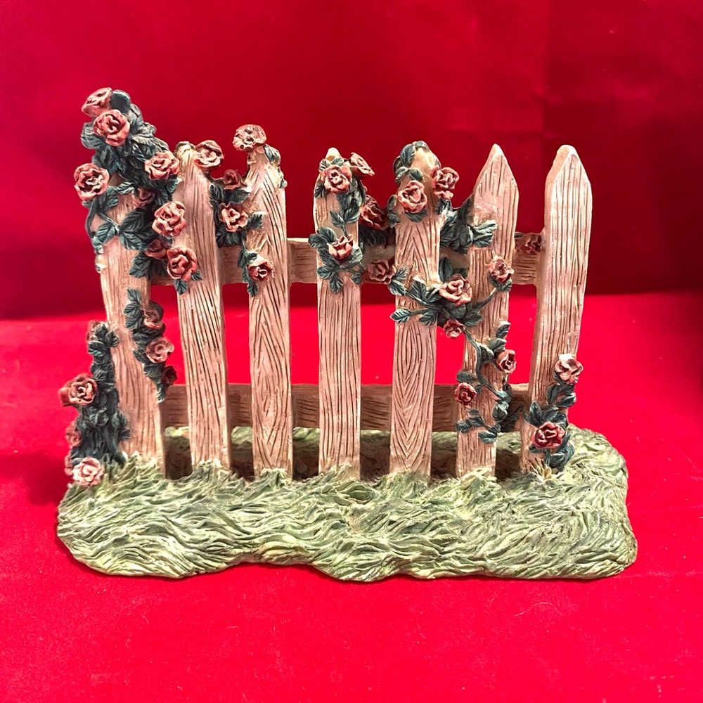Garden Fence Figurine